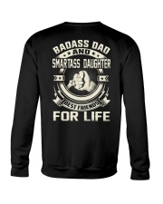 DAD DAUGHTER BEST FRIENDS FOR LIFE Crewneck Sweatshirt thumbnail