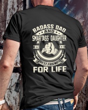 DAD DAUGHTER BEST FRIENDS FOR LIFE Classic T-Shirt lifestyle-mens-crewneck-back-2
