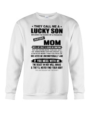 SHE LOVES ME UNCONDITIONALLY - MOM TO SON Crewneck Sweatshirt thumbnail