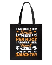 I Love My Daughter Tote Bag thumbnail
