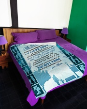 1 DAY LEFT - GET YOURS NOW Large Fleece Blanket - 60" x 80" aos-coral-fleece-blanket-60x80-lifestyle-front-01