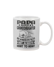 Papa And Granddaughter Always Heart To Heart Mug thumbnail