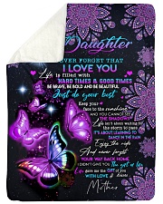 Never Forget That I Love You Sherpa Fleece Blanket tile