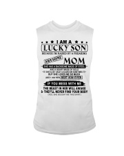 A HEART MADE OF GOLD - LOVELY GIFT FOR SON Sleeveless Tee thumbnail