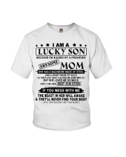 A HEART MADE OF GOLD - LOVELY GIFT FOR SON Youth T-Shirt thumbnail
