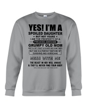 I'm A Spoiled Daughter - To Daughter From Mom Crewneck Sweatshirt tile