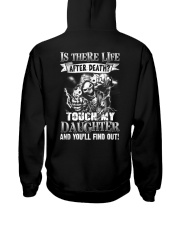 Touch My Daughter And You'll Find Out Hooded Sweatshirt tile