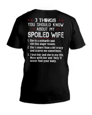 3 THINGS YOU SHOULD KNOW ABOUT MY SPOILED WIFE V-Neck T-Shirt thumbnail