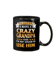 Warning Crazy Grandpa Mug thumbnail