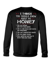 5 THINGS SHOULD KNOW ABOUT HONEY Crewneck Sweatshirt thumbnail