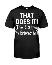 Calling Grandmother Classic T-Shirt tile