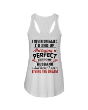 LIVING THE DREAM - LOVELY GIFT FOR WIFE Ladies Flowy Tank thumbnail