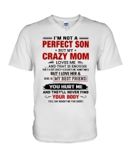 I LOVE HER AND SHE IS MY BEST FRIEND V-Neck T-Shirt thumbnail