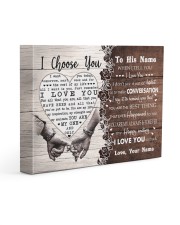 I Love You So Much - Special Gift For Boyfriend 14x11 Gallery Wrapped Canvas Prints front
