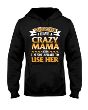 Warning Crazy Mama Hooded Sweatshirt thumbnail
