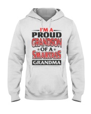 Proud Grandson Of A Smartass Grandma Hooded Sweatshirt thumbnail