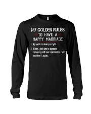 MY GOLDEN RULES TO HAVE A HAPPY MARRIAGE Long Sleeve Tee thumbnail