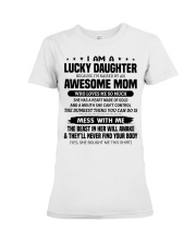 A HEART MADE OF GOLD - GREAT GIFT FOR DAUGHTER Premium Fit Ladies Tee thumbnail