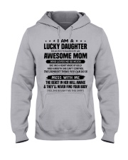 A HEART MADE OF GOLD - GREAT GIFT FOR DAUGHTER Hooded Sweatshirt front