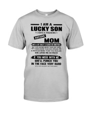 SHE LOVES ME SO MUCH - MOM TO SON Classic T-Shirt front