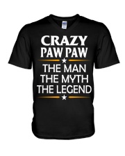 Crazy Paw Paw V-Neck T-Shirt thumbnail