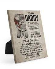 Believing In Me - To Daddy From Daughter Easel-Back Gallery Wrapped Canvas tile