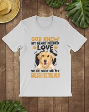 GOD SENT ME MY GOLDEN RETRIEVER Classic T-Shirt lifestyle-mens-crewneck-front-18