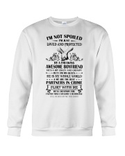 HE IS MY WHOLE WORLD Crewneck Sweatshirt thumbnail