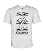 HE IS MY WHOLE WORLD V-Neck T-Shirt thumbnail