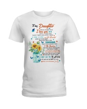 JUST DO YOUR BEST - LOVELY GIFT FOR DAUGHTER Ladies T-Shirt thumbnail