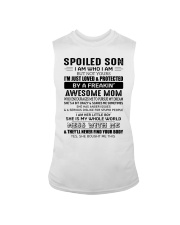 SHE IS MY WHOLE WORLD - SPECIAL GIFT FOR SON Sleeveless Tee thumbnail