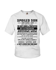 SHE IS MY WHOLE WORLD - SPECIAL GIFT FOR SON Youth T-Shirt thumbnail