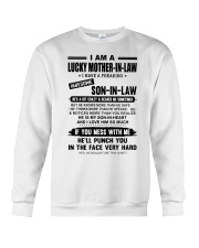 I AM A LUCKY MOTHER-IN-LAW Crewneck Sweatshirt thumbnail