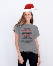 1 DAY LEFT - GET YOURS NOW Classic T-Shirt lifestyle-holiday-crewneck-front-1