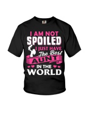 World's Best Aunt Youth T-Shirt front