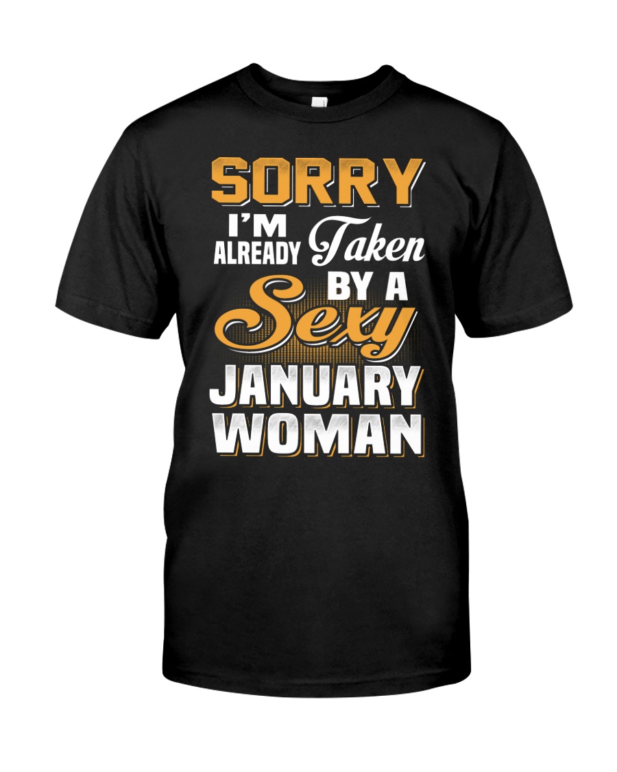 Sexy January Woman Classic T-Shirt