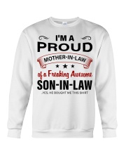 I'M PROUD MOTHER-IN-LAW Crewneck Sweatshirt thumbnail