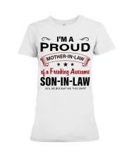 I'M PROUD MOTHER-IN-LAW Premium Fit Ladies Tee thumbnail