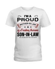 I'M PROUD MOTHER-IN-LAW Ladies T-Shirt thumbnail