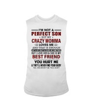 Crazy Momma Loves Me - Best Gift For Son Sleeveless Tee tile