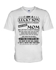 SHE LOVE ME SO MUCH V-Neck T-Shirt thumbnail