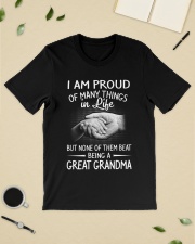 BEING A GREAT GRANDMA Classic T-Shirt lifestyle-mens-crewneck-front-19