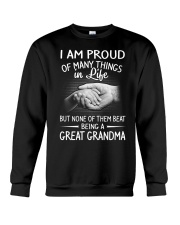 BEING A GREAT GRANDMA Crewneck Sweatshirt thumbnail