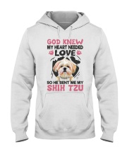 GOD SENT ME MY SHIH TZU Hooded Sweatshirt thumbnail