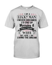 LIVING THE DREAM - LOVELY GIFT FOR HUSBAND Premium Fit Mens Tee thumbnail