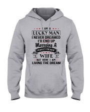 LIVING THE DREAM - LOVELY GIFT FOR HUSBAND Hooded Sweatshirt thumbnail