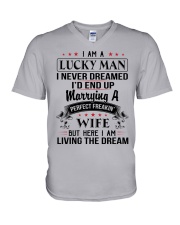 LIVING THE DREAM - LOVELY GIFT FOR HUSBAND V-Neck T-Shirt thumbnail