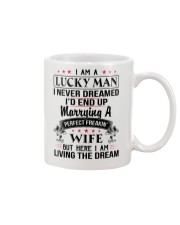 LIVING THE DREAM - LOVELY GIFT FOR HUSBAND Mug thumbnail
