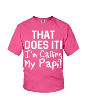 Calling Papi Youth T-Shirt front