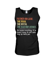 HE KNOWS EVERYTHING Unisex Tank thumbnail